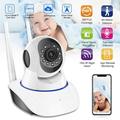 Wireless WiFi Camera Indoor Home Security Camera Night Vision 1080P Video with Motion Detection 2-Way Audio Compatible with Cloud Storage/SD Slot 1 Pack