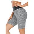 YouLoveIt Women Leggings Wide Waistband Biker Leggings Bike Shorts Quick-Drying Pants Summer Elastic Casual Breathable Pants Running Shorts Sexy Stretch Ruched Hot Shorts