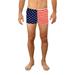 Uzzi Men s Lycra Swim Bike Shorts American Flag Design