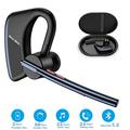 New Bee M50 Bluetooth Headset Wireless Earpiece 24Hrs Talking 1440 Hrs Standby Noise-Canceling Mic Earphone