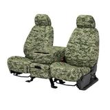 CalTrend Center 40/20/40 Split Back & 60/40 Cushion Camo Seat Covers for 2014-2015 Toyota Land Cruiser - TY508-98KF Forest Insert and Trim