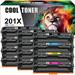 Cool Toner Compatible Toner Replacement for CF400X CF401X CF403X CF402X Color LaserJet Pro M252dw M252n MFP M277dw M277n M277c6 M274n Printer Ink (Black*3 Cyan*3 Magenta*3 Yellow*3 12-Pack)