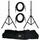 PylePro PMDK102 Heavy-Duty Aluminum Anodizing Dual Speaker Stand &amp; 1/4 Cable