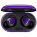 Urbanx Street Buds Plus True Bluetooth Earbud Headphones For Oppo A15s - Wireless Earbuds w/Active Noise Cancelling - Purple (US Version with Warranty)