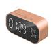 Toma Bluetooth4.2 Speaker & Alarm Clock Desk Audio Thermometer FM Radio Handfree call
