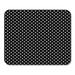 Polkadot Black and White Polka Dot Pattern Dark Digital Geometric Mousepad Mouse Pad Mouse Mat 9x10 inch
