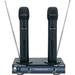 VocoPro VHF-3300 2 Channnel VHF Recharchable Wireless Microphone System