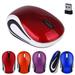 Travelwant Wireless Mouse Computer Mouse Wireless 2.4G USB Cordless Mouse with 3 Adjustable DPI 6 Buttons Ergonomic Portable Silent Mice for Laptop PC Computer Mac Chromebook