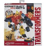 Transformers Age of Extinction Construct-Bots Dinobot Warriors Bumblebee and Nosedive Dino Buildable Action Figures