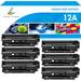 12A Q2612A Toner Cartridge Compatible for HP Q2612A 12A LaserJet 1012 1015 1018 3015 3020 3030 3050 3050z M1005MFP M1319MFP Printer (Black)