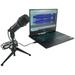 Rockville Z-STREAM USB Condenser Computer Microphone Youtube Zoom Podcasting Mic