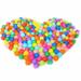 GuliriFei 20/50/100 Pieces Ocean Balls 1.97inch Colorful Funny Soft Plastic Ocean Ball Set Baby Kids Playing Tool