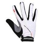 Barnett BG-01 Long Bike Gloves: Light Isolating High-Performance White XL