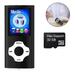 Mp3 Player Music Player with a 32 GB Memory Card Portable Digital Music Player/Video/Voice Record/FM Radio/E-Book Reader/Photo Viewer