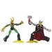 Marvel: Avengers Bend and Flex Thor vs Loki Kids Toy Action Figure for Boys and Girls Ages 4 5 6 7 8 and Up (6 )