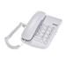 Andoer Portable Corded Phone Pause/ Redial/ Flash/ Mute Mechanical Lock Wall Mountable Base Handset for House Home Call Center Office Company Hotel