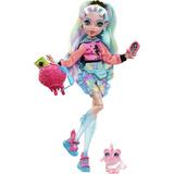 Monster High Lagoona Blue Fashion Doll with Colorful Streaked Hair Accessories & Pet Piranha