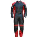 Shelter 337R-44 Motorcycle Leather Suit Racing Leather Suit Red - Size 44