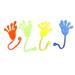 NUOLUX 72pcs Sticky Hands Toys Wacky Funny Stretchy Sticky Hands for Children Birthday Christmas Party Favors (Random Color)