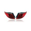 Tail Light Assembly - Compatible/Replacement for 11-13 Kia Optima LX/EX (Korea Built) - Outer On Body Quarter Panel Halogen - Pair Left Driver + Right Passenger Set - 924022T010 924012T010 - CAPA