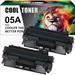 CE505A Black High Yield Toner Cartridge 2-Pack Compatible for HP 05A Laserjet Toner Cartridge for HP 05A CE505A for HP P2035 P2035N P2055DN P2030 P2050 P2055X P2055D Printer Ink (Black 2-Pack)