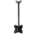 Adjustable Ceiling TV Mount Bracket Fits Most 14-32 LCD LED Plasma Monitor Flat Panel Screen Displays Tilt / 360Â°Swivel