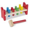 Melissa & Doug Deluxe Wooden Pound-A-Peg Toy With Hammer - FSC Certified