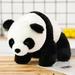 Panda Bear Plush Stuffed Animal Plush Toy Gifts for Kids 10 inches(White/Black)