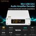 Topping D10s Mini USB DAC CSS XMOS XU208 ES9038Q2M OPA2134 Audio Amplifier Decoder (Sliver)