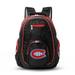 NHL Montreal Canadiens Premium Laptop Backpack with Colored Trim