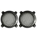 JUNTEX Subwoofer Speaker Cover 4 Inch Audio Stereo Speaker Grill Protection Mask Case