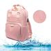 SHARE SUNSHINE Travel Laptop Backpack with USB Charging Port Waterproof Unisex Fits 15.6 Laptop(Pink)