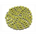 YBN Chain 1/2x1/8x112 Yellow/Chrome. for bicycle Chain bike chain lowrider bikes limos stretch bmx track fixie bicycles