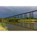 Hi-Line Railroad Bridge over the Sheyenne River in Valley City-North Dakota-USA Poster Print - Chuck Haney (36 x 24)