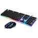 Wired Keyboard And Mouse Set Usb Illuminated Manipulator Keyboard And Mouse Kit