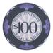 Brybelly CPSC*25 Scroll 10 Gram Ceramic Poker Chip (25 Pack)-$100