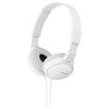 Sony MDR-ZX100/WHI - ZX Series - headphones - full size - wired - 3.5 mm jack - white