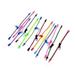 Buytra 10pcs/set Zipper Bracelet Bangle Fidget Focus Toys Stress Relief Multi-Color