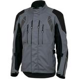 FirstGear Kilimanjaro 2.0 Mens Motorcycle Jacket Gray/Black MD