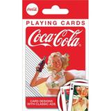 MasterPieces Officially Licensed Coca Cola Classic Ads Playing Cards - 54 Card Deck for Adults