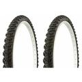 Tire set. 2 Tires. Two Tires Duro 26 x 2.00 Black/Black Side Wall HF-818. Bicycle Tires bike Tires beach cruiser bike Tires cruiser bike Tires
