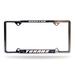 Houston Football Texans EZ View Chrome Metal License Plate Frame