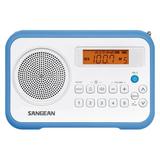 Sangean Digital Compact AM/FM Dual Alarm Clock Radio with Built-in Speaker & Large Easy to Read Backlit Display