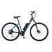 Schwinn 700c Armature Unisex Electric Bike for Adults Blue Small Frame Hybrid Ebike