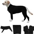 ZEDWELL Post Operative Protection Long Sleeves Bodysuit Jumpsuit For Dogs E Collar Alternative For Recovery
