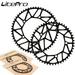 130 BCD Chainring 50T 52T 54T 56T 58T Folding Road Bike Round Single Speed Narrow Wide Bicycle Chain Ring Aluminium Alloy Superlight Sprocket Fit 14 16 20 Folding Bike