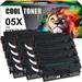 05X 05A | Compatible Toner Replacement for HP CE505X 05X for P2055 P2055d P2055dn P2055x Printers (Black 12-Pack)