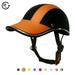 HOYUFEI Adults Bike Helmet for Men Women Youth - Safety Urban Style Leather Cover Baseball Cap Visor - Ideal for Mountain Road MTB Ebikes Bicycle Helmets(Orange Medium )