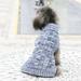 Dog Sweater Warm Pet Sweater Dog Sweaters for Small Dogs Medium Dogs Cute Knitted Classic Cat Sweater Dog Clothes Coat for Girls Boys Dog Puppy Cat