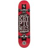 Kryptonics POP series Complete Skateboard (31 x 7.75 ) Red